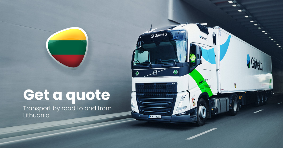 What is the largest trucking company in Lithuania?